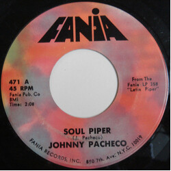 Johnny Pacheco Soul Piper USED VINYL 7INCH