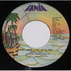 Junior Gonzalez Nos Vamos A Bailar El Son USED VINYL 7INCH 45 RPM