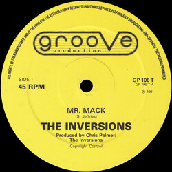 Inversions Mr Mack USED VINYL 45 RPM 12INCH