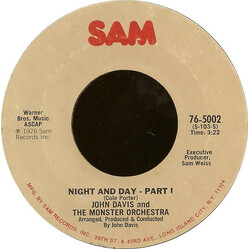John Davis & The Monster Orchestra Night And Day VINYL 7" USED