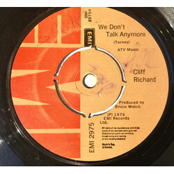 Cliff Richard We Don't Talk Anymore USED VINYL 7INCH 45 RPM SINGLE