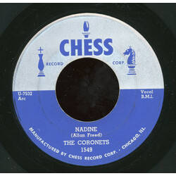 The Coronets (8) Nadine / I'm All Alone USED VINYL 7INCH 45 RPM