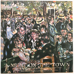 Rod Stewart A Night On The Town Vinyl LP USED