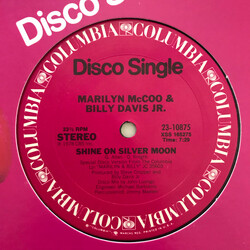 Marilyn McCoo & Billy Davis Jr. Shine On Silver Moon USED VINYL 12INCH 33 S RPM
