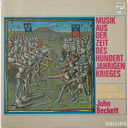 Musica Reservata Musik Aus Der Zeit Des HundertJahrigen Krieges Vinyl LP USED
