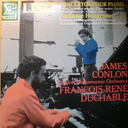 Franz Liszt / James Conlon / London Philharmonic Orchestra / François-René Duchâble Concertos Pour Piano - Fantaisie Hongroise Vinyl LP USED