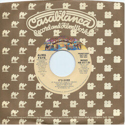 Alma Faye It's Over USED VINYL 7INCH 45 RPM SINGLE MONO STEREO PROMO