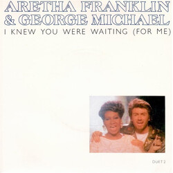 Aretha Franklin / George Michael I Knew You Were Waiting (For Me) USED VINYL 7INCH 45 RPM SINGLE STEREO