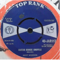 Bert Weedon Guitar Boogie Shuffle USED VINYL 7INCH 45 RPM SINGLE MONO