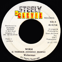 Wickerman Worm USED VINYL 7INCH 45 RPM