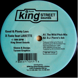 X Fade / Lavette Good & Plenty Love USED VINYL 12INCH 33 S RPM