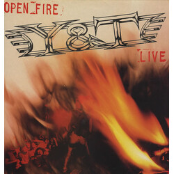 Y & T Open Fire Vinyl LP USED