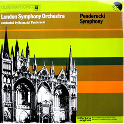 Krzysztof Penderecki / The London Symphony Orchestra Symphony / Anaklasis For Strings And Percussion Vinyl LP USED