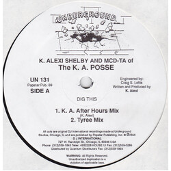 K-Alexi / MCD Tay / K.A. Posse Dig This VINYL 12" USED