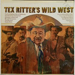 Tex Ritter Tex Ritter's Wild West Vinyl LP USED