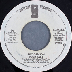 Roy Orbison Poor Baby USED VINYL 7INCH 45 RPM PROMO STEREO MONO