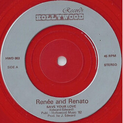 Renée & Renato Save Your Love USED VINYL 7INCH 45 RPM SINGLE STEREO