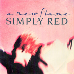 Simply Red A New Flame USED VINYL 7INCH 45 RPM SINGLE STEREO