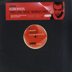 Albin Myers Times Like These - Remixes Part 1 USED VINYL 12INCH