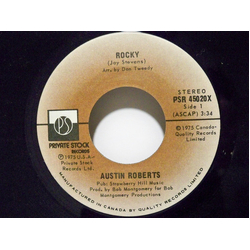 Austin Roberts Rocky Vinyl 7" USED