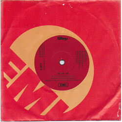 Paul McCartney & Wings Hi, Hi, Hi / C Moon USED VINYL 7INCH 45 RPM SINGLE