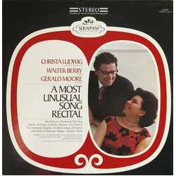 Christa Ludwig / Walter Berry / Gerald Moore A Most Unusual Song Recital Vinyl LP USED