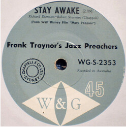 Frank Traynor's Jazz Preachers A Spoonful Of Sugar / Stay Awake USED VINYL 7INCH 45 RPM SINGLE