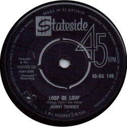 Johnny Thunder Loop De Loop / Don't Be Ashamed USED VINYL 7INCH 45 RPM SINGLE