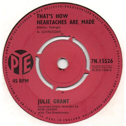 Julie Grant That's How Heartaches Are Made USED VINYL 7INCH 45 RPM SINGLE