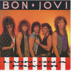 Bon Jovi Livin' On A Prayer USED VINYL 7INCH 45 RPM SINGLE
