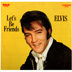 Elvis Presley Let's Be Friends Vinyl LP USED