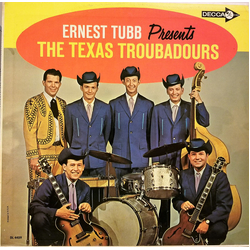 The Texas Troubadours Ernest Tubb Presents The Texas Troubadours Vinyl LP USED