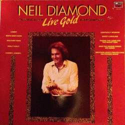 Neil Diamond Live Gold Vinyl LP USED