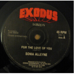 Sonia Alleyne For The Love Of You USED VINYL 12INCH 45 RPM