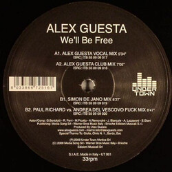 Alex Guesta We'll Be Free USED VINYL 12INCH