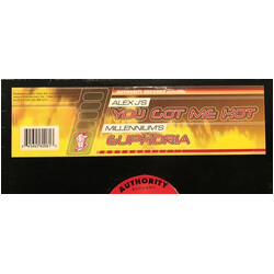Alex J / Millenium You Got Me Hot / Euphoria USED VINYL 12INCH 33 S RPM STEREO