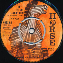 Judge Dread (Hey There) Lonely Girl USED VINYL 7INCH 45 RPM