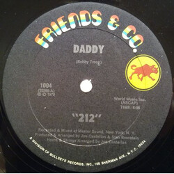 Area Code (212) Daddy USED VINYL 12INCH 33 S RPM