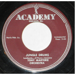 Tony Marterie Orchestra Jungle Drums/April and the Winds Vinyl 7" USED