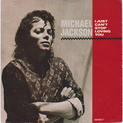 Michael Jackson I Just Can't Stop Loving You USED VINYL 7INCH 45 RPM SINGLE