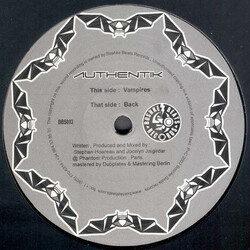 Authentik Vampires / Back VINYL 12" USED