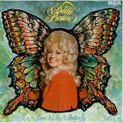 Dolly Parton Love Is Like A Butterfly Vinyl LP USED