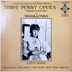 Kurt Weill / Bertolt Brecht / Lotte Lenya Three Penny Opera ("Dreigroschenoper") And Mahagonny Vinyl LP USED