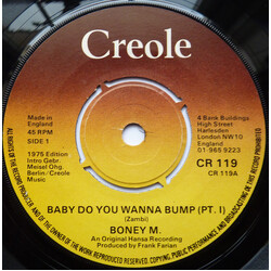 Boney M. Baby Do You Wanna Bump USED VINYL 7INCH SINGLE