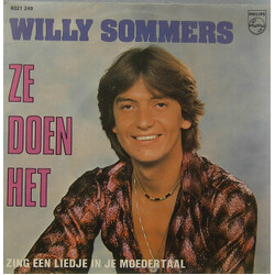 Willy Sommers Ze Doen Het USED VINYL 7INCH SINGLE