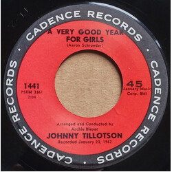Johnny Tillotson A Very Good Year For Girls / Funny How Time Slips Away USED VINYL 7INCH 45 RPM SINGLE