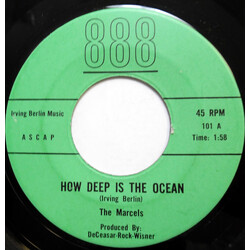 The Marcels How Deep Is The Ocean / Lonely Boy USED VINYL 7INCH 45 RPM