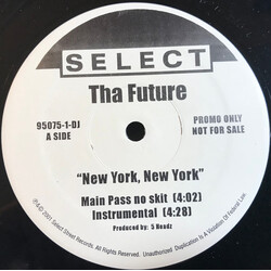 Tha Future New York, New York VINYL 12" USED