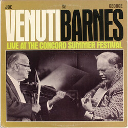 Joe Venuti / George Barnes Live At The Concord Summer Festival Vinyl LP USED