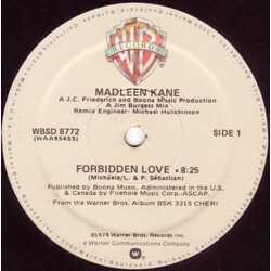 Madleen Kane Forbidden Love VINYL 12" USED